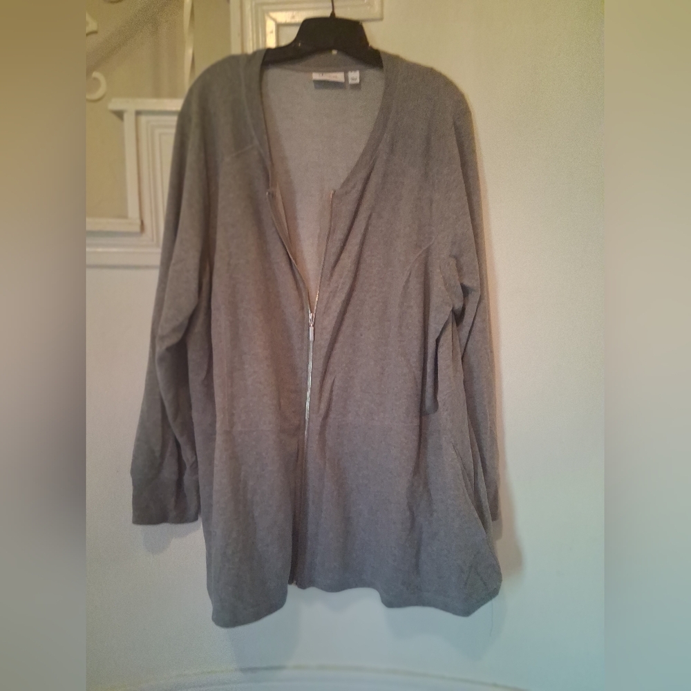 Denim&Co Gray Women's Jacket (LAST XALL/$DROP)